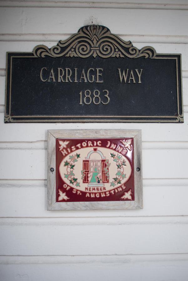 Carriage Way Inn Bed & Breakfast Adults Only - 21 Years Old And Up 圣奥古斯丁 外观 照片