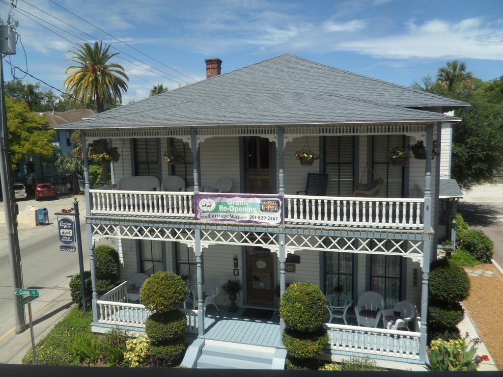 Carriage Way Inn Bed & Breakfast Adults Only - 21 Years Old And Up 圣奥古斯丁 外观 照片